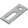 Adapter M10 80x30x5 nierdzewny